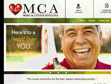 Tablet Screenshot of medcenterinc.com